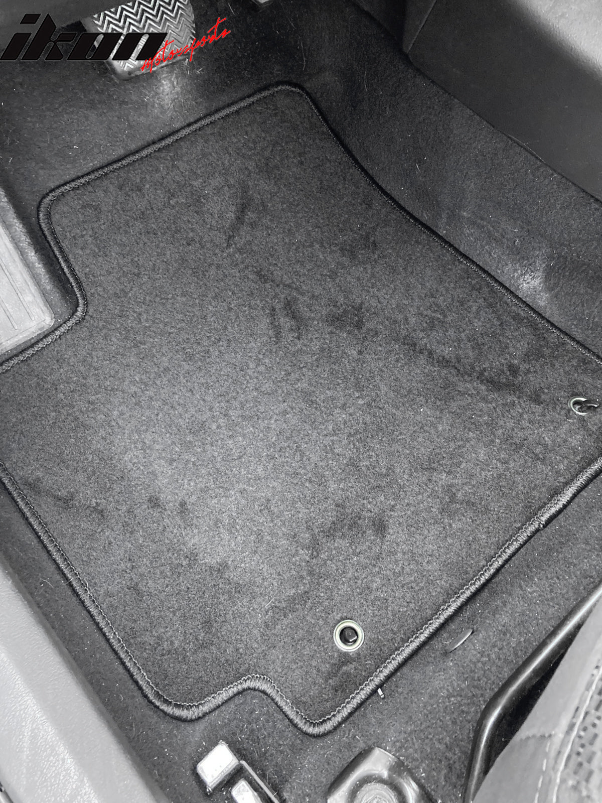 Fits 09-13 Toyota Corolla Floor Mats Nylon Black Non-Slip Auto Carpets 4PC