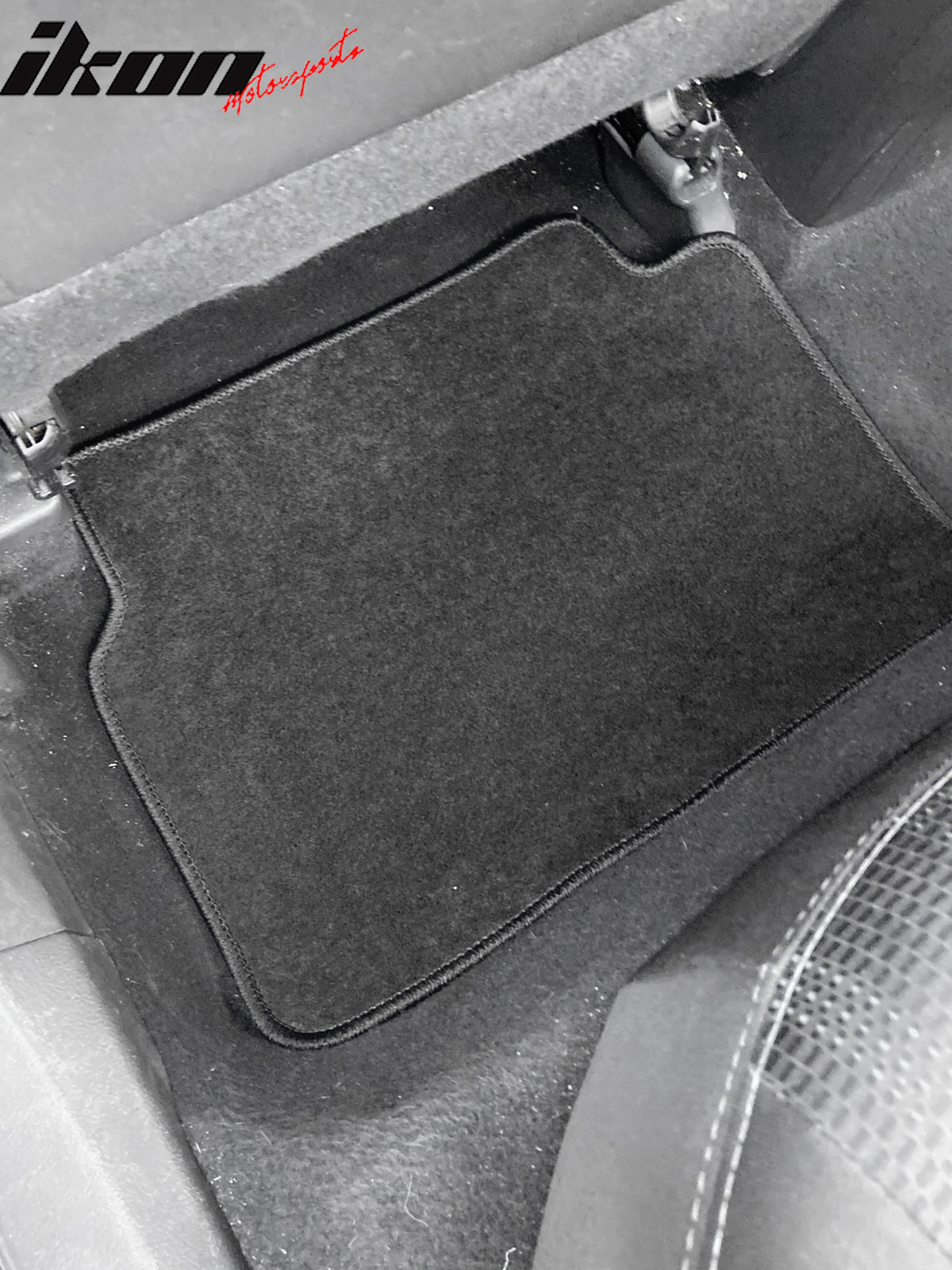 Fits 09-13 Toyota Corolla Floor Mats Nylon Black Non-Slip Auto Carpets 4PC