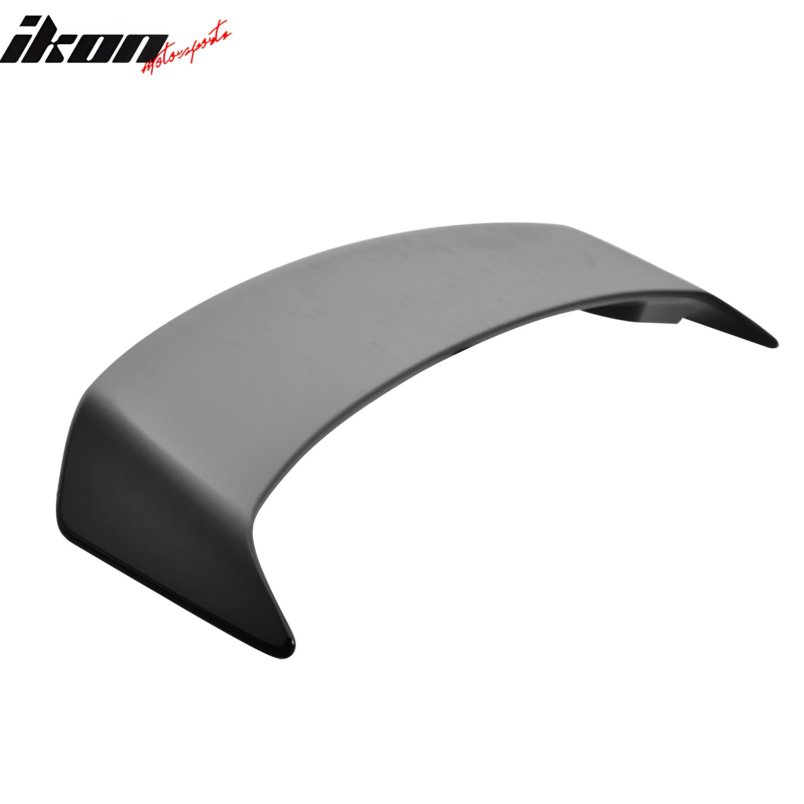 IKON MOTORSPORTS, Trunk Spoiler Compatible with 2009-2013 Toyota Corolla, Painted #1H2 Dark Steel Mica ABS Plastic Rear Trunk Lid Spoiler Wing Lip W/LED Brake Light