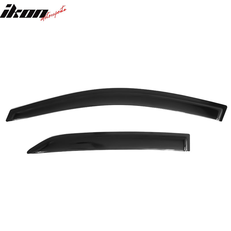 Fits 09-13 Toyota Corolla Acrylic Window Visor Vent Shade Sun Rain Guard 4PC Set