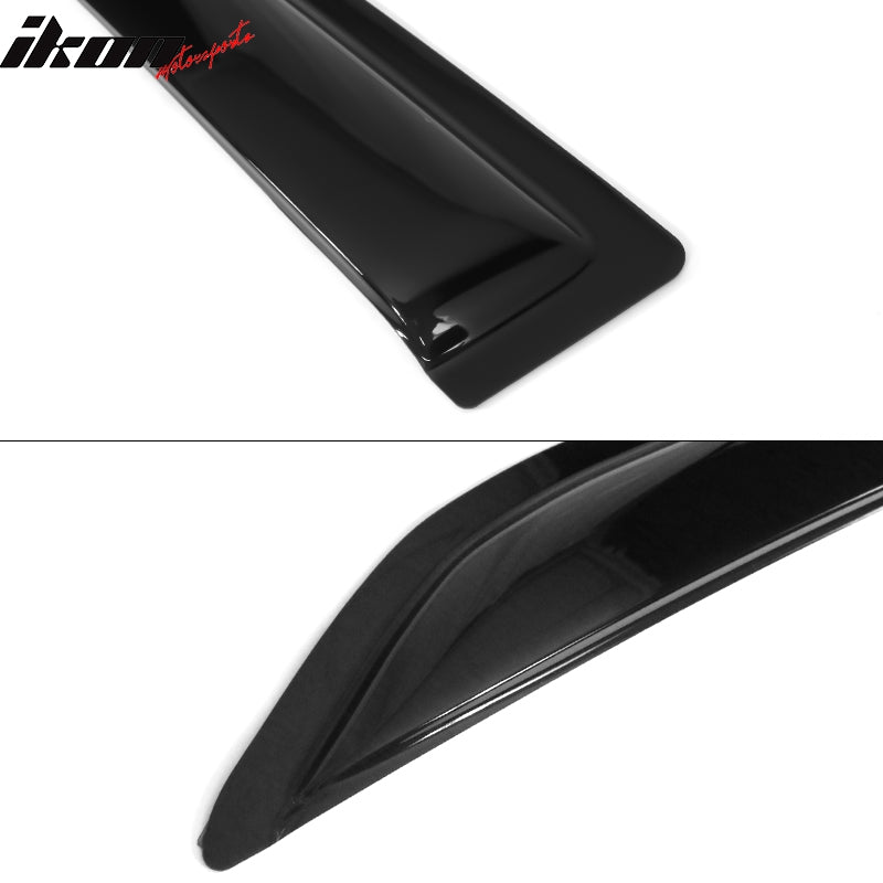 Fits 09-13 Toyota Corolla Acrylic Window Visor Vent Shade Sun Rain Guard 4PC Set