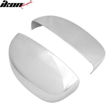 Fits 07-14 Silverado Sierra Yukon Tahoe Avalanche Escalade Mirror Covers Chrome