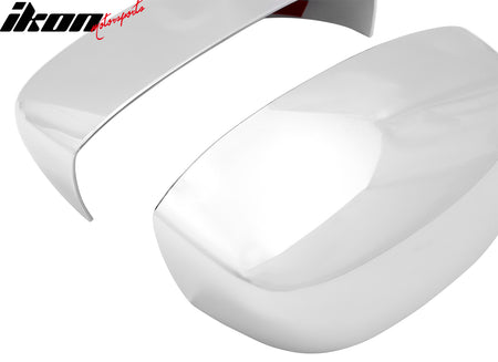 Fits 07-14 Silverado Sierra Yukon Tahoe Avalanche Escalade Mirror Covers Chrome