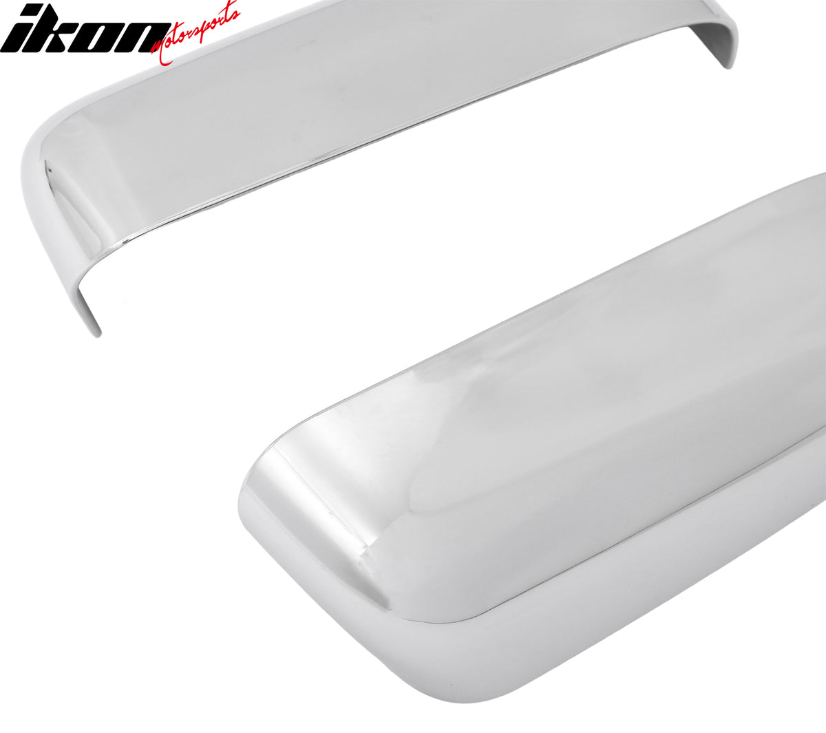 Fits 09-14 Ford F-150 Rear View Side Mirror Covers Upper Caps Chrome ABS Pair