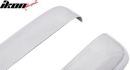 Fits 09-14 Ford F-150 Rear View Side Mirror Covers Upper Caps Chrome ABS Pair