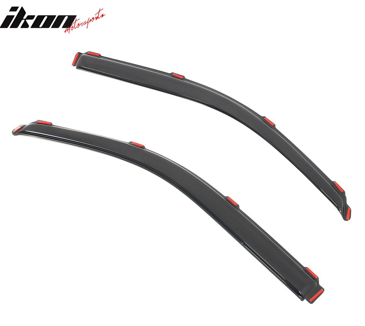 Fits 09-14 Ford F150 Regular Cab In-Channel Window Visors Acrylic Rain Deflector