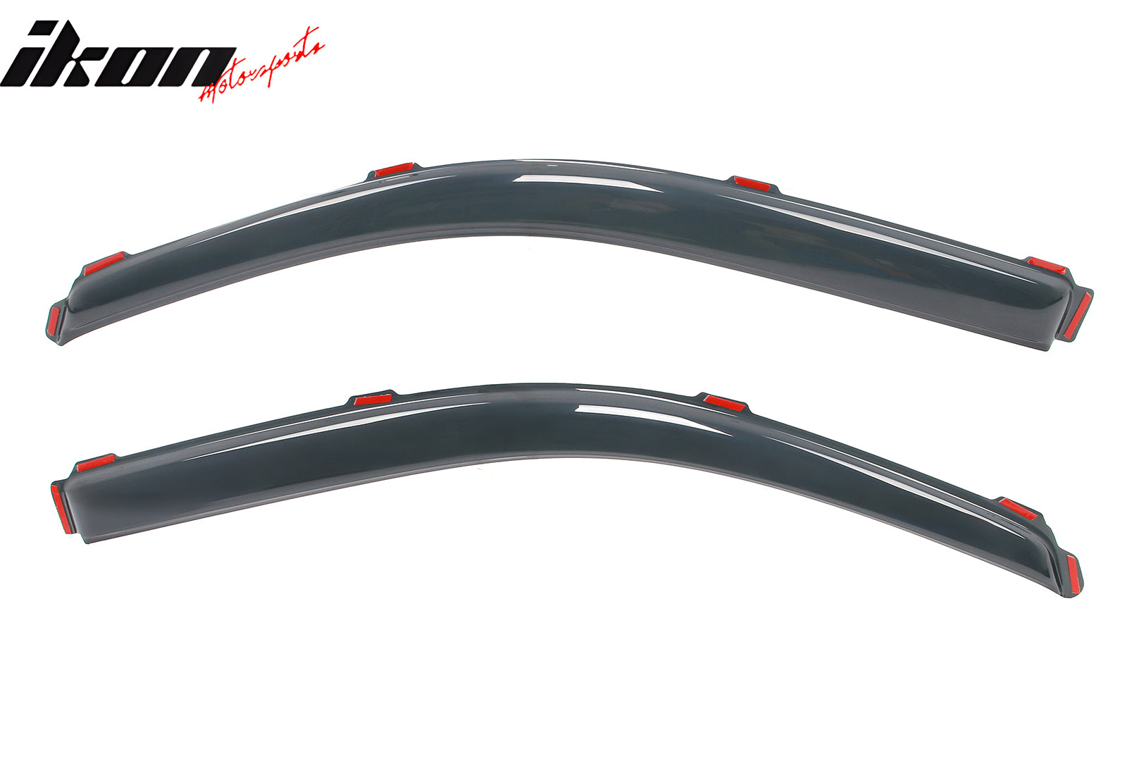 Fits 09-14 Ford F150 Regular Cab In-Channel Window Visors Acrylic Rain Deflector