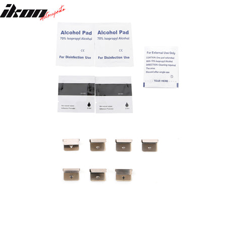 Fits 09-14 Ford F150 Regular Cab In-Channel Window Visors Acrylic Rain Deflector