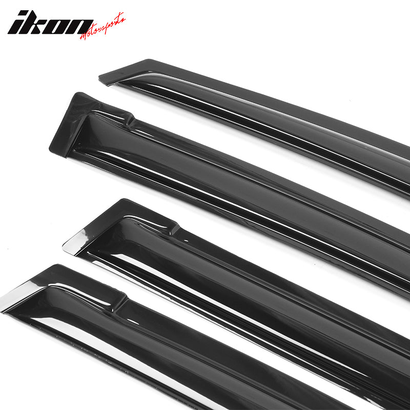 Side Window Deflectors for Honda Crider 4PCS Car Window Visor Sun Rain Smoke Ven Side Window Deflectors for Honda Crider 4PCS Car Window Visor Sun Rain Smoke Ven