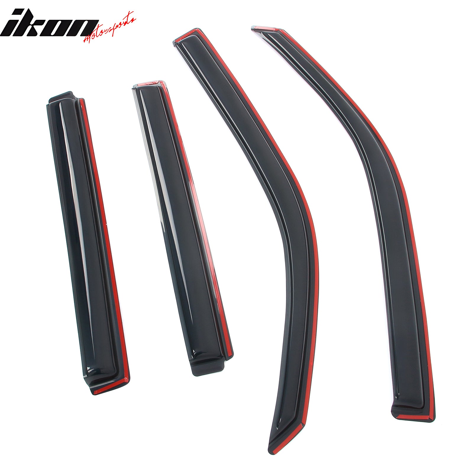 Fits 09-15 Honda Pilot Window Visors In Channel Deflectors Rain Vent Guard 4PCS