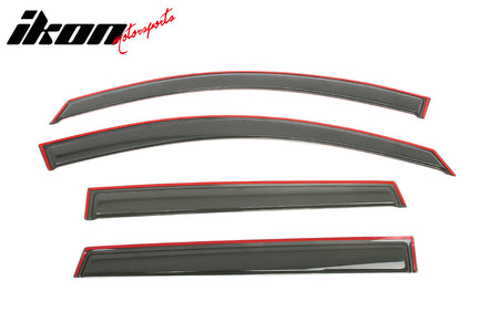 Fits 09-17 Chevrolet Traverse Window Visors Vent Sun Guards Deflector In-Channel