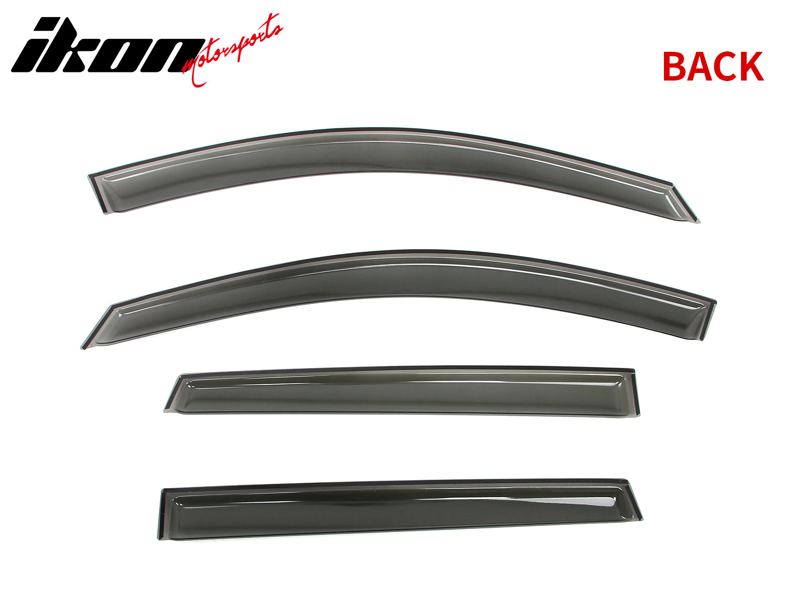 Fits 09-17 Chevrolet Traverse Window Visors Vent Sun Guards Deflector In-Channel