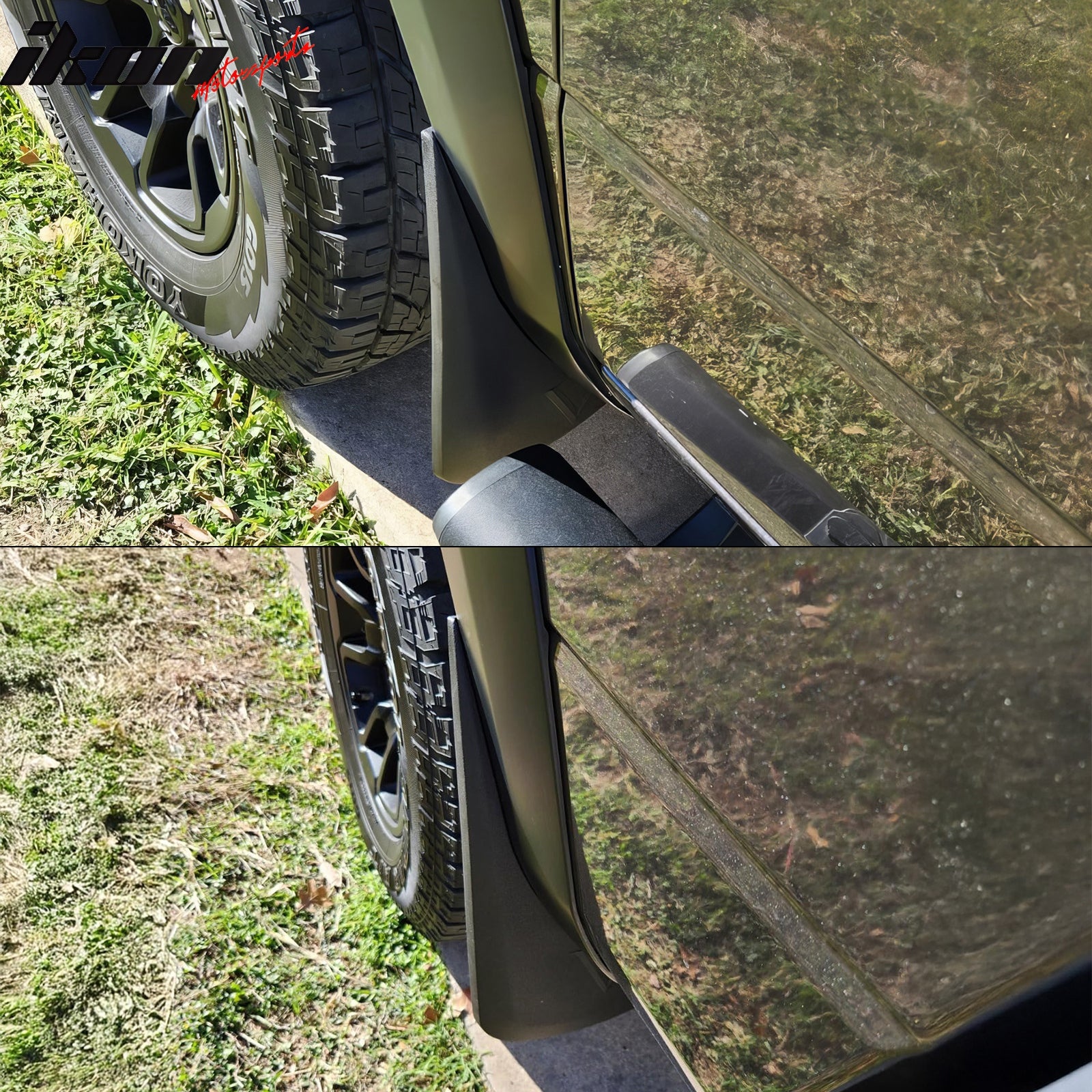 Fits 09-18 Dodge Ram 1500 2500 3500 Mud Flaps Wheel Fender Splash Guards 4PC Kit