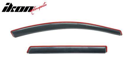 Fits 09-20 Dodge Journey Window Visors Vent Rain Sun Guards Deflector In-Channel