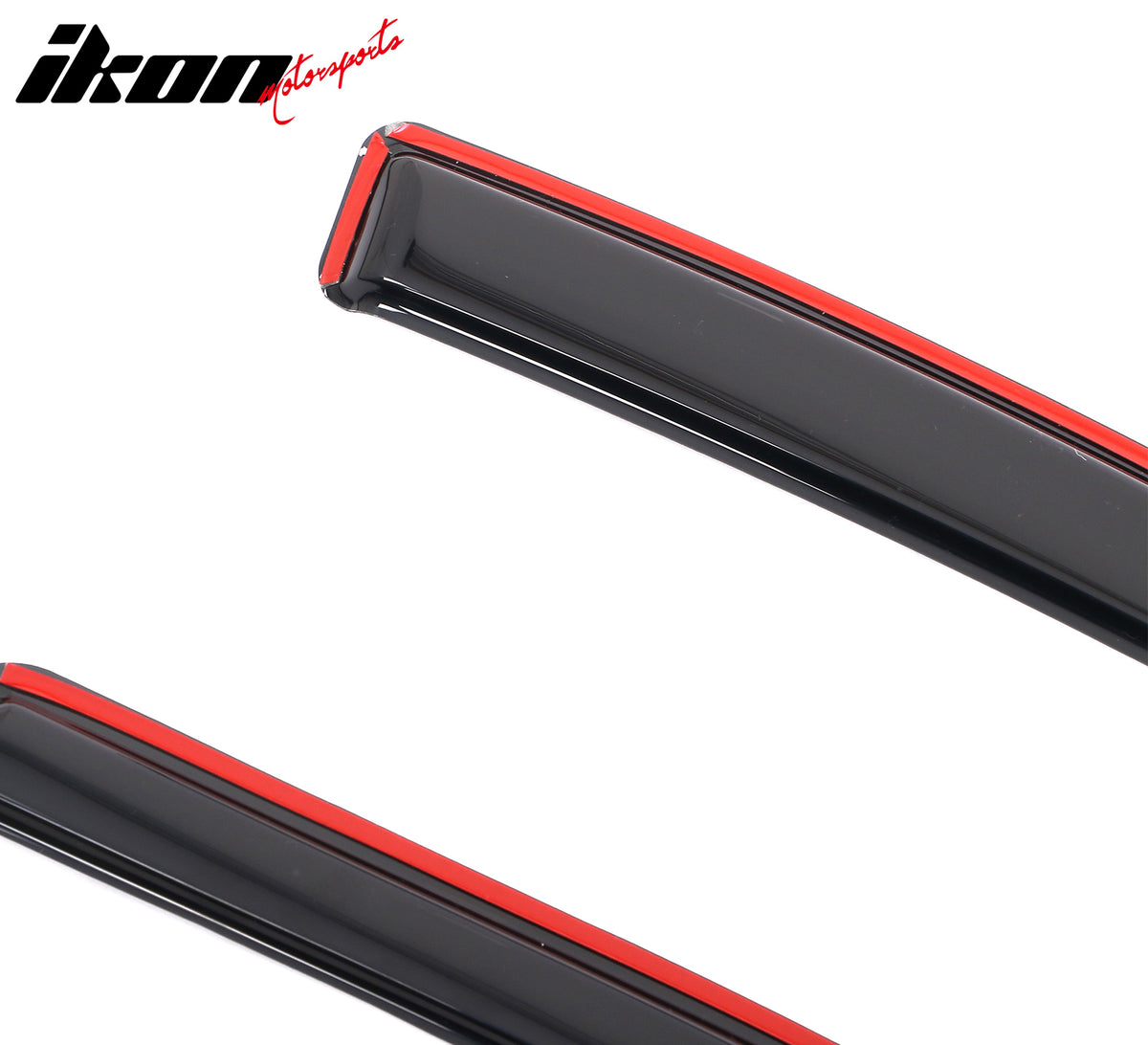 Fits 09-20 Dodge Journey Window Visors Vent Rain Sun Guards Deflector In-Channel