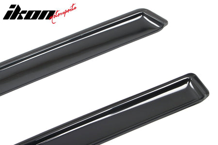 Fits 09-20 Dodge Journey Window Visors Vent Rain Sun Guards Deflector In-Channel