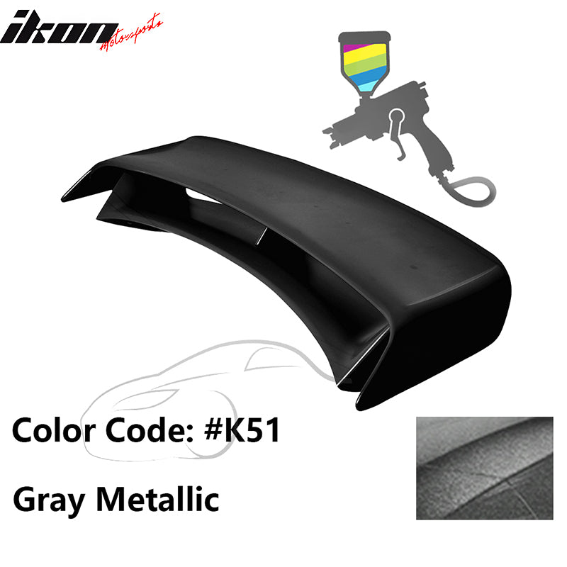 2009-2021 Nissan 370Z Coupe N Style Painted #K51 Gray Trunk Spoiler