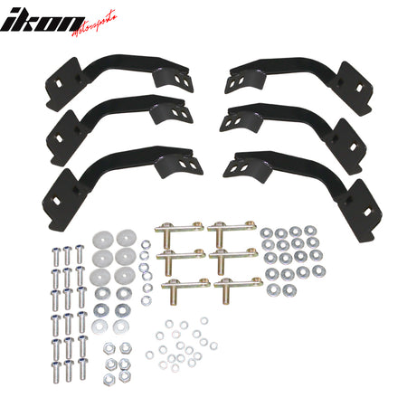 Fits 09-23 Dodge Ram 1500 Quad/Extended Cab 2PCS Running Boards