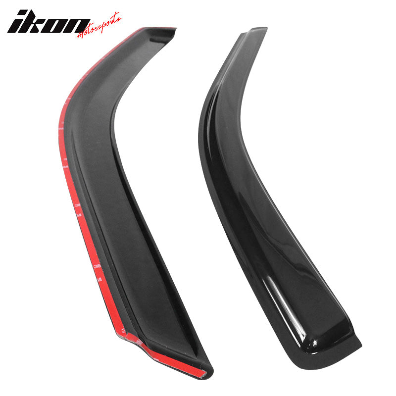 For 09-18 Dodge Ram 1500/10-25 2500 3500 Standard Cab Window Visor Acrylic Guard