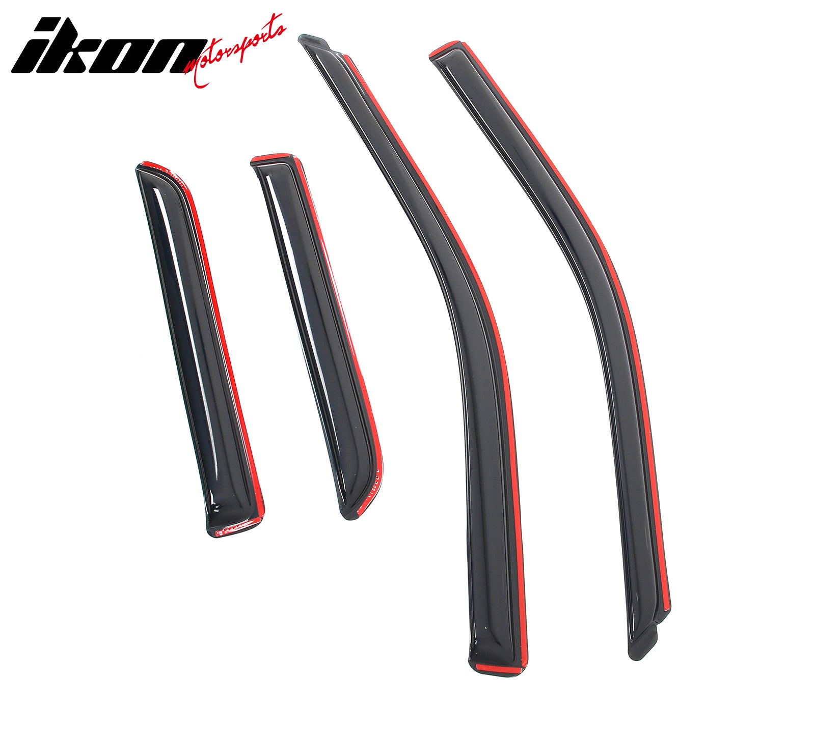 Fits 09-24 Dodge Ram 1500 & Classic Quad Cab Window Visors Deflectors In-Channel