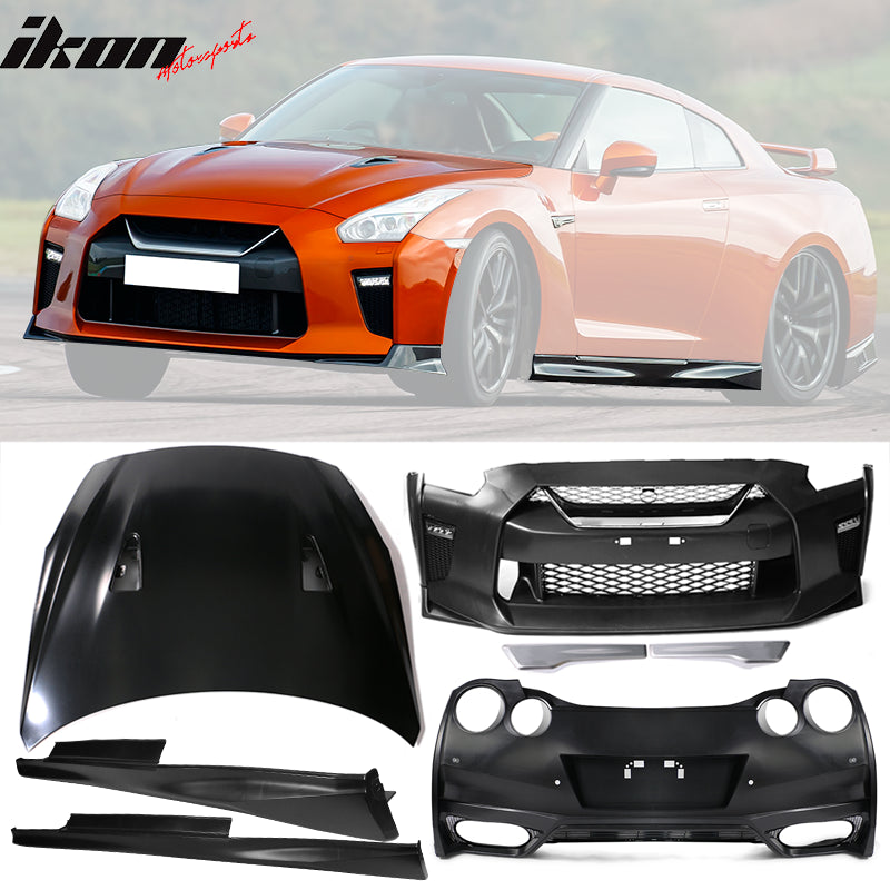 Buy Best Nissan R35 GTR Front & Rear Bumper & Hood Cover & Side