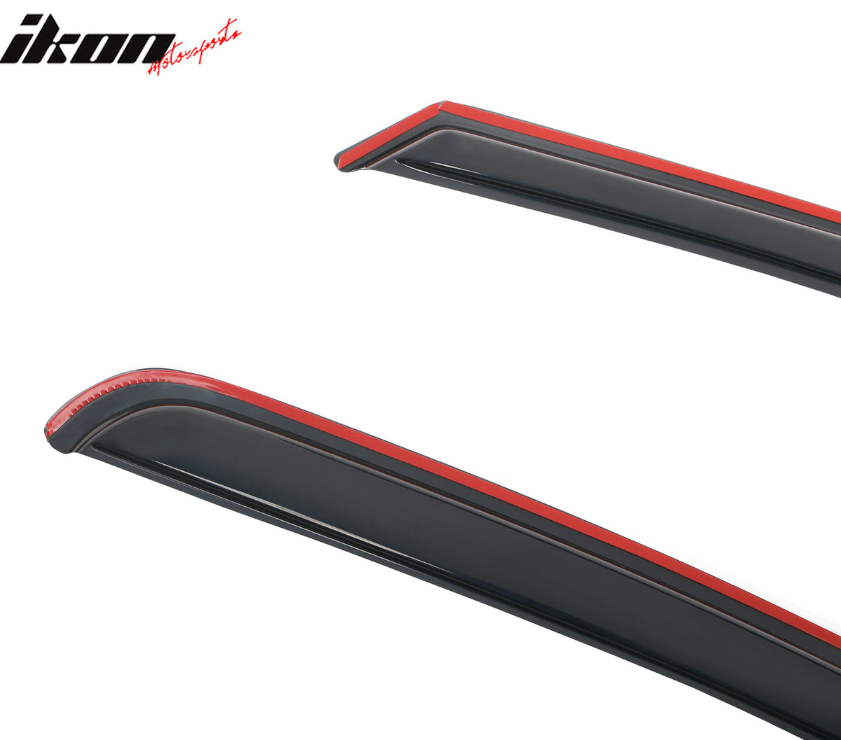 Fits 09-25 Dodge Ram 1500 2500 Standard Cab Window Visors Deflectors In-Channel