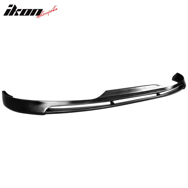 Fits 10-12 Hyundai Genesis S1 Style Front Bumper Lip Spoiler Unpainted Black PU