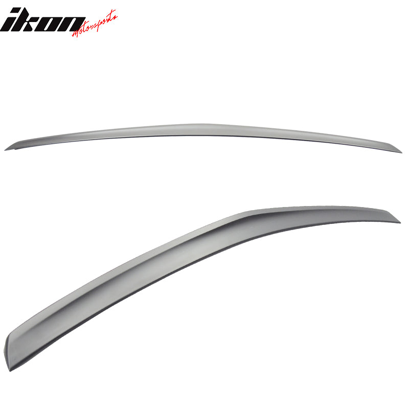 Fits 10-16 Benz E-Class W212 Sedan AMG Style Rear Trunk Spoiler Lip PU Unpainted