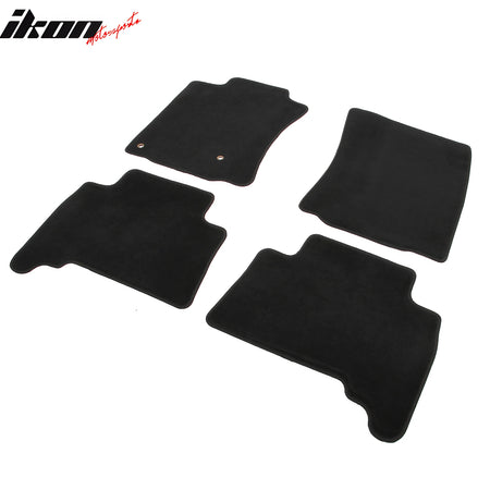 Fits 10-12 Toyota 4Runner Anti-Slip First Second Row Floor Mats Carpet Nylon 4PC