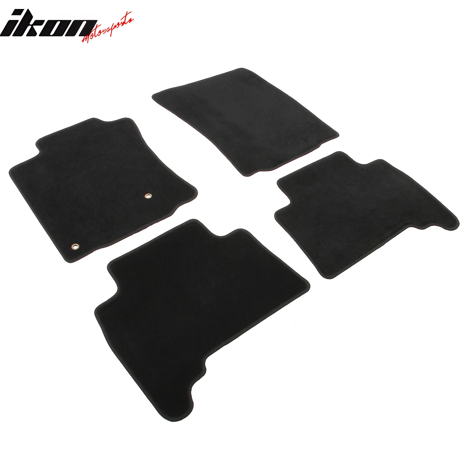 Fits 10-12 Toyota 4Runner Anti-Slip First Second Row Floor Mats Carpet Nylon 4PC