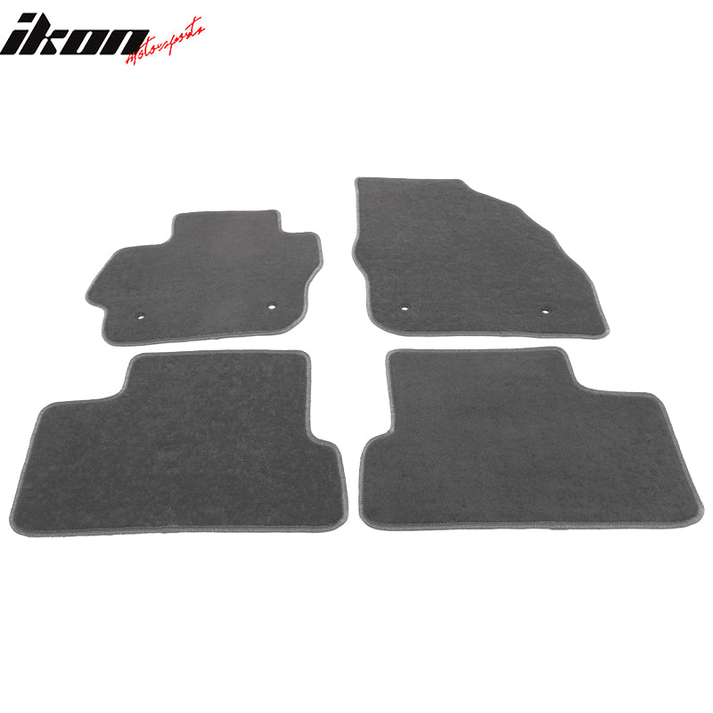 Best Car Floor Mat Carpet for 2010-2013 Mazda 3 Gray Carpet 4PC