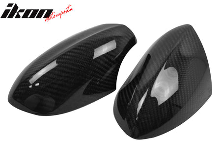 Closeout! Fits 10-13 BMW E92 3-Series Side Mirror Covers Carbon Fiber M3 Style