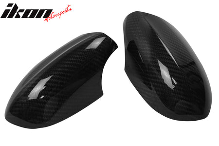 Closeout! Fits 10-13 BMW E92 3-Series Side Mirror Covers Carbon Fiber M3 Style