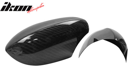 Closeout! Fits 10-13 BMW E92 3-Series Side Mirror Covers Carbon Fiber M3 Style