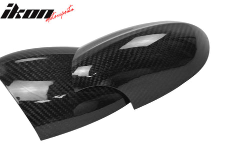Closeout! Fits 10-13 BMW E92 3-Series Side Mirror Covers Carbon Fiber M3 Style