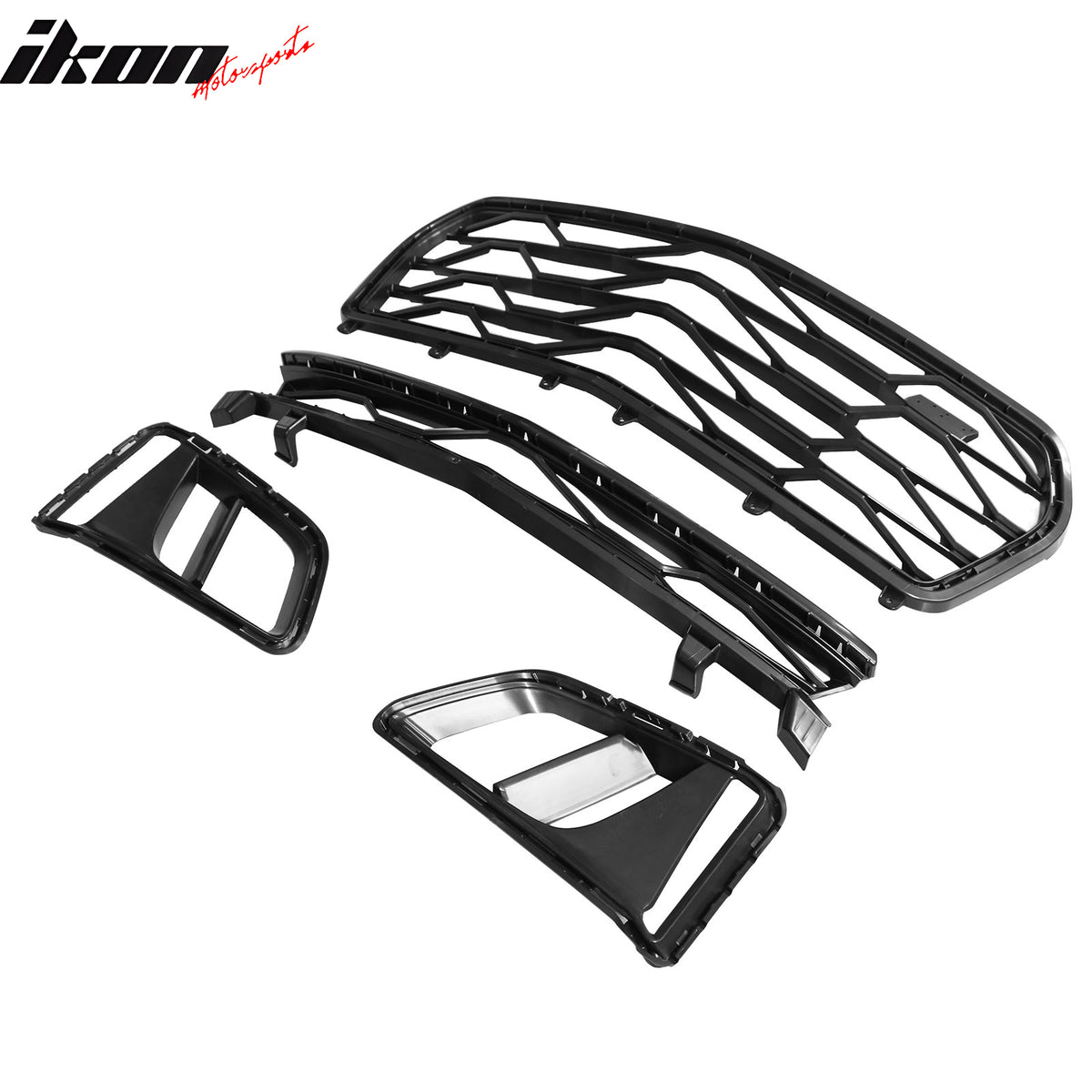 Fits 10-13 Chevy Camaro ZL1 Style PP Front Bumper Cover Conversion + Harnesses