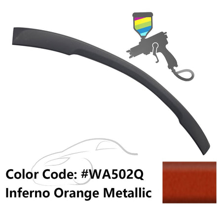 2010 - 2013 Chevy Camaro OE Style Trunk Spoiler Wing ABSWA502Q Inferno Orange MetallicIkon Motorsports
