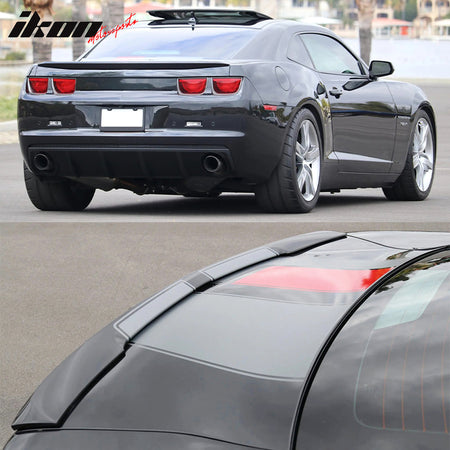 Fits 10-13 Chevrolet Camaro OE Style Trunk Spoiler Rear Wing Matte Black ABS