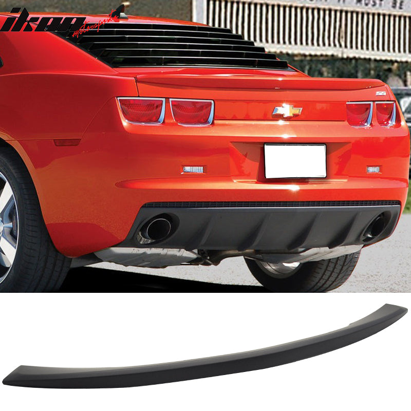 2010-2013 Chevrolet Camaro OEM Factory Matte Black Rear Spoiler Wing Rear Wing