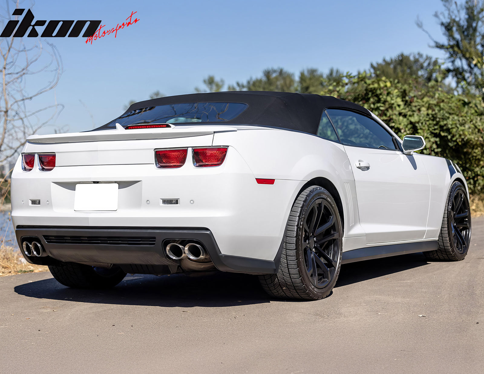 Advancetuning MB Style Rear Bumper Diffuser – 2010-2015 Chevy Camaro ZL1 Only – PP Plastic, Primed Black