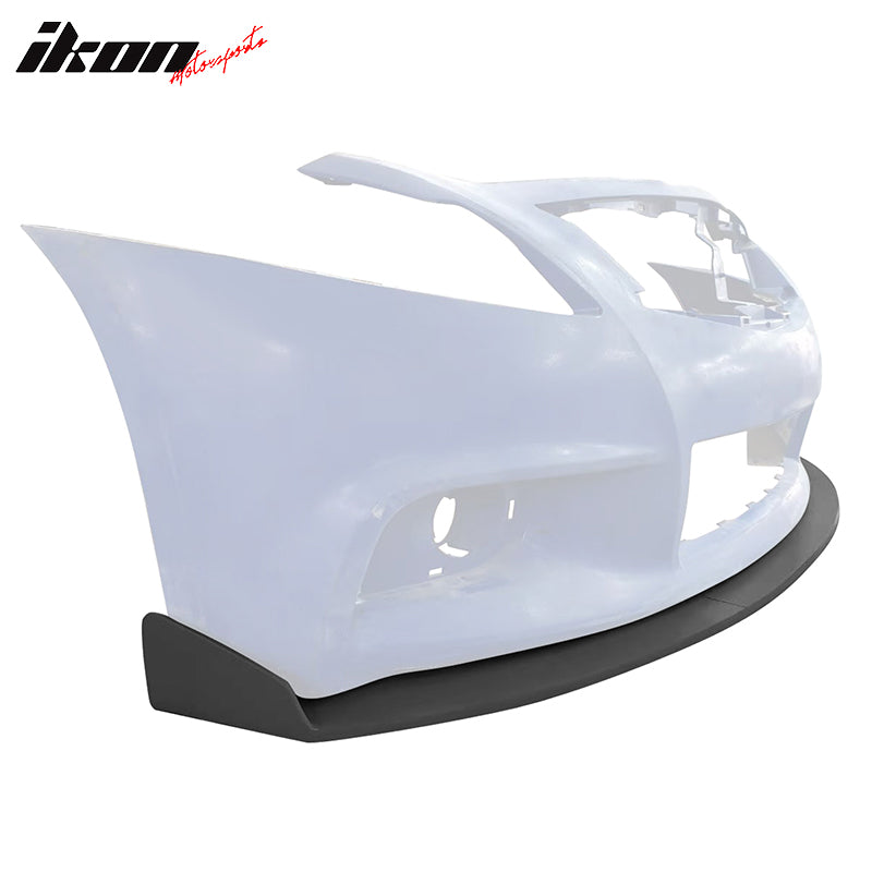 For 2010-2013 Infiniti G37 Sedan 4DR Matt Black JDM Front Bumper Body Kit Lip For 2010-2013 Infiniti G37 Sedan 4DR Matt Black JDM Front Bumper Body Kit Lip