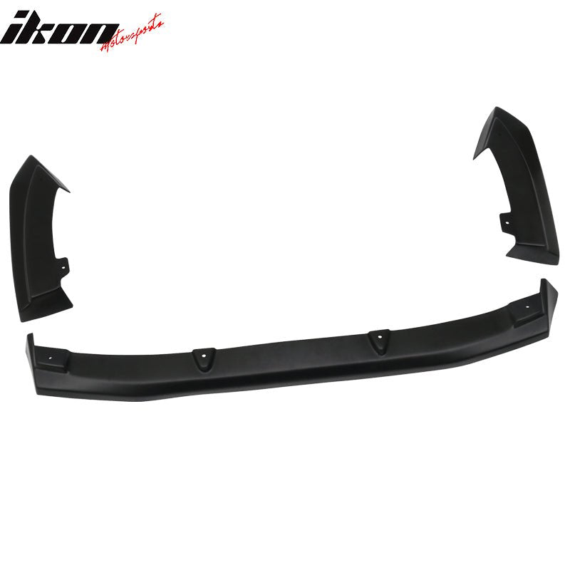 2010 - 2013 Mazda 3 Hatchback Rear Lip Apron Diffuser Dual Exhaust 3 PCIkon Motorsports