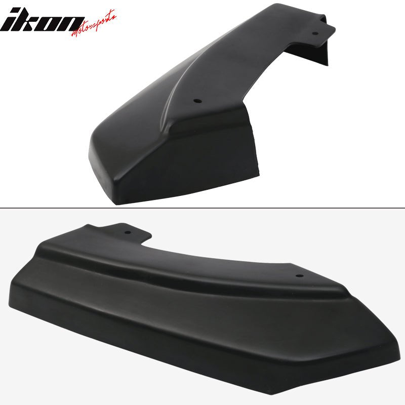 2010 - 2013 Mazda 3 Hatchback Rear Lip Apron Diffuser Dual Exhaust 3 PCIkon Motorsports