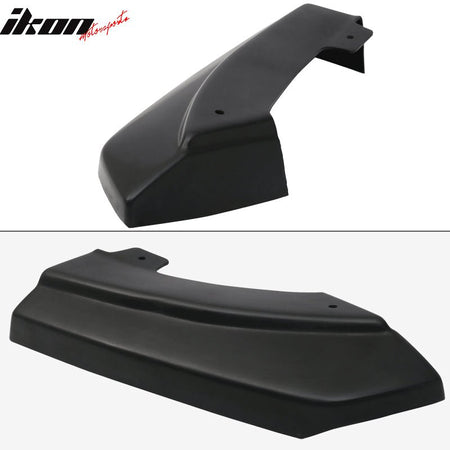 2010 - 2013 Mazda 3 Hatchback Rear Lip Apron Diffuser Dual Exhaust 3 PCIkon Motorsports