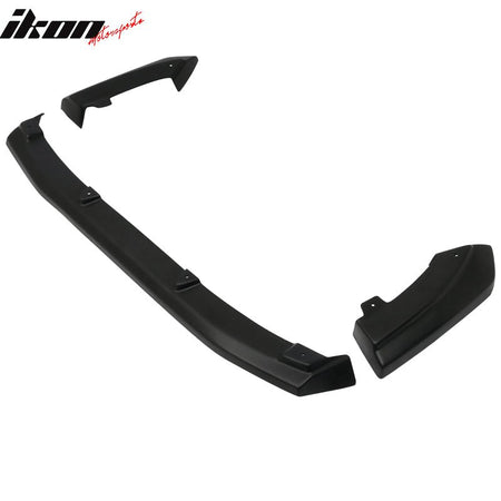 2010 - 2013 Mazda 3 Hatchback Rear Lip Apron Diffuser Dual Exhaust 3 PCIkon Motorsports