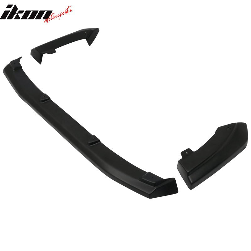 2010 - 2013 Mazda 3 Hatchback Rear Lip Apron Diffuser Dual Exhaust 3 PCIkon Motorsports