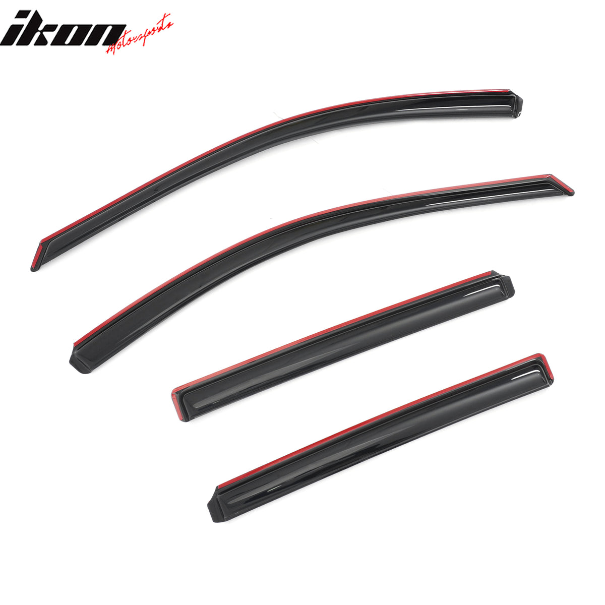 Fits 10-14 Subaru Outback Window Visors In-Channel Sun Rain Guard Side Deflector