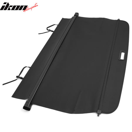 Fits 10-14 Subaru Outback Retractable Rear Cargo Cover Carbon Fiber Texture