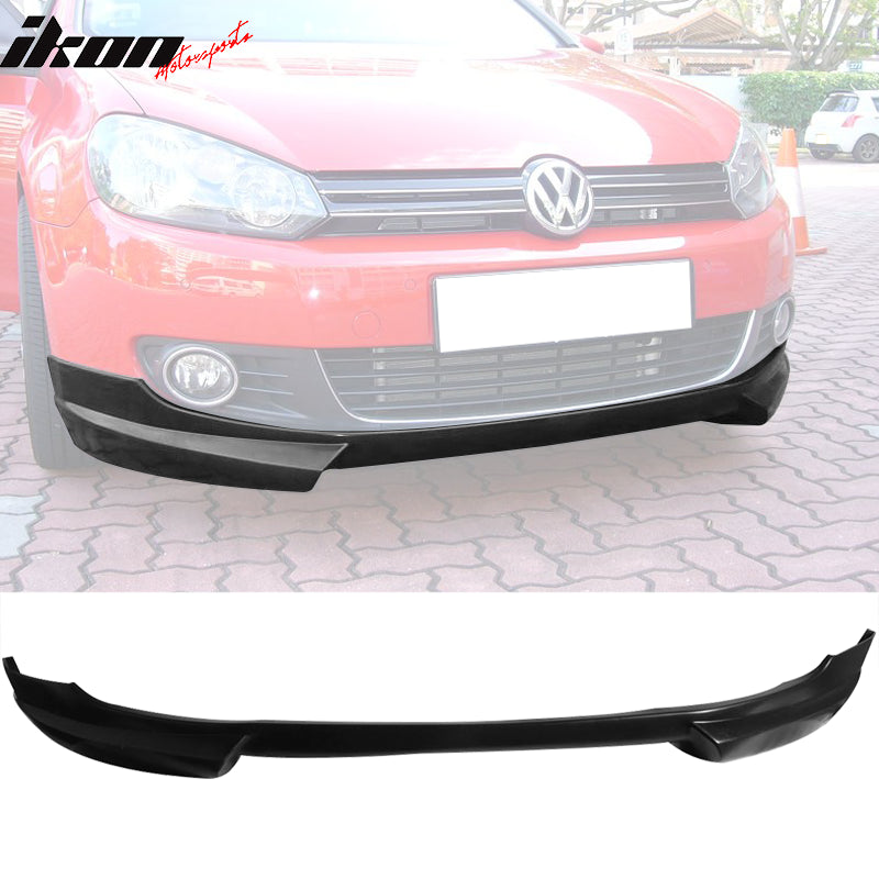 Fits 10-14 Volkswagen VW Golf 6 RG Style Front Bumper Lip PU Chin ...