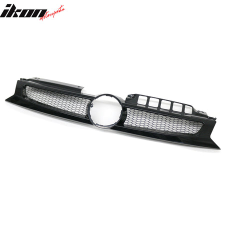 Fits 10-14 Volkswagen Golf/11-14 Jetta MK6 Front Bumper Hood Mesh Upper Grille